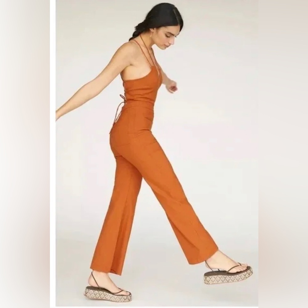 Anthropologie Maeve Colette Strappy Jumpsuit